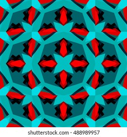 Abstract geometric pattern.Textile printing,web design, Identity, wallpaper.