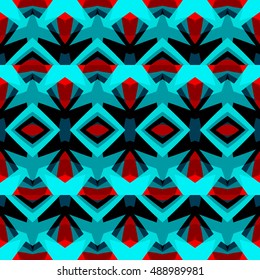 Abstract geometric pattern.Textile printing,web design, Identity, wallpaper.