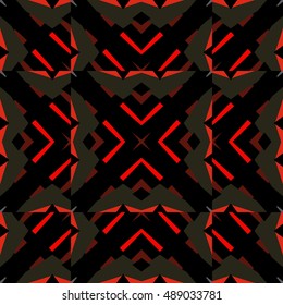 Abstract geometric pattern.Textile printing,web design, Identity, wallpaper.