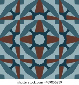 Abstract geometric pattern.Textile printing,web design, Identity, wallpaper.