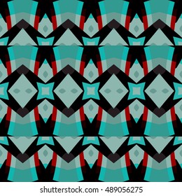 Abstract geometric pattern.Textile printing,web design, Identity, wallpaper.