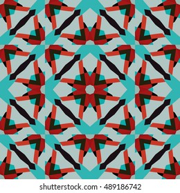 Abstract geometric pattern.Textile printing,web design, Identity, wallpaper.
