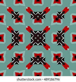 Abstract geometric pattern.Textile printing,web design, Identity, wallpaper.