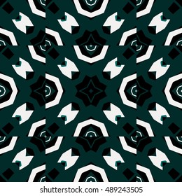 Abstract geometric pattern.Textile printing,web design, Identity, wallpaper.