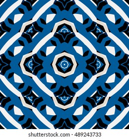 Abstract geometric pattern.Textile printing,web design, Identity, wallpaper.
