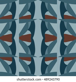 Abstract geometric pattern.Textile printing,web design, Identity, wallpaper.