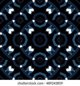 Abstract geometric pattern.Textile printing,web design, Identity, wallpaper.