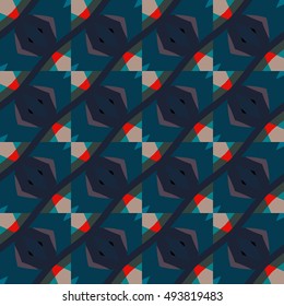 Abstract geometric pattern.Textile printing,web design, Identity, wallpaper.
