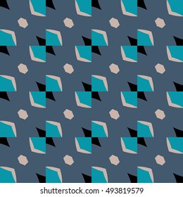 Abstract geometric pattern.Textile printing,web design, Identity, wallpaper.