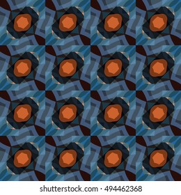 Abstract geometric pattern.Textile printing,web design, Identity, wallpaper.