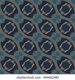 Abstract geometric pattern.Textile printing,web design, Identity, wallpaper.