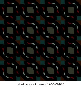 Abstract geometric pattern.Textile printing,web design, Identity, wallpaper.