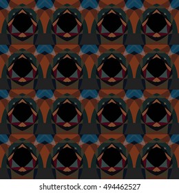 Abstract geometric pattern.Textile printing,web design, Identity, wallpaper.