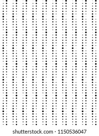 Abstract geometric pattern.Vector seamless black and white circle background.