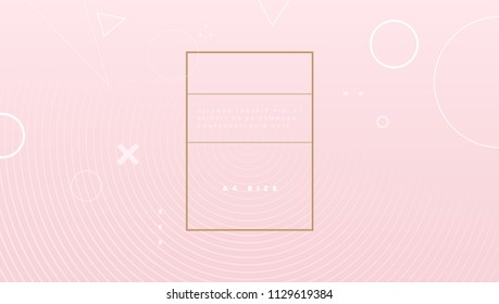 Abstract geometric pink background design. Eps10 vector illustration