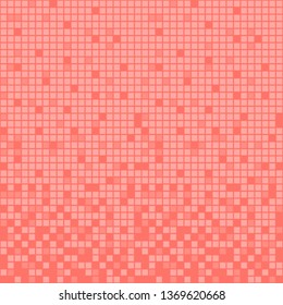 Abstract geometric pink banner. Vector illustration. Trendy pink color background