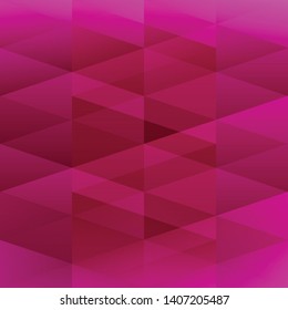 Abstract geometric pink color background, vector illustration