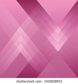 Abstract geometric pink color background, vector illustration