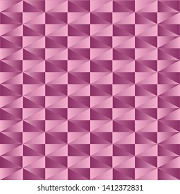 Abstract geometric pink color background, vector illustration