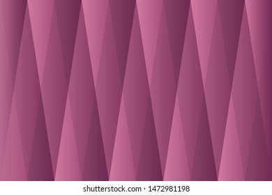 Abstract geometric pink color background, vector illustration