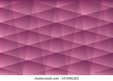 Abstract geometric pink color background, vector illustration