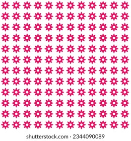 patrón de flor rosa geométrico abstracto, perfecto para fondo, fondo de pared