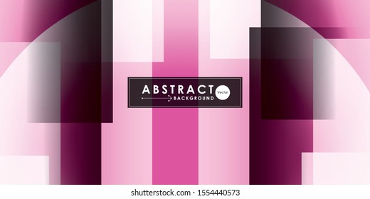 Abstract geometric pink and gray color background