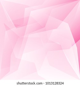 Abstract geometric pink and gray with space modern design on Light gray silver background, vector illustration