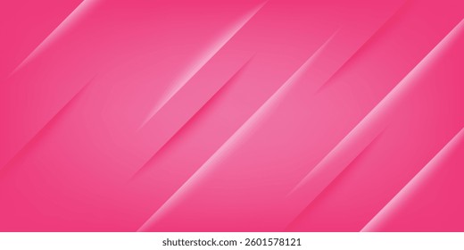 Abstract geometric pink light background. Pink background editable for headline