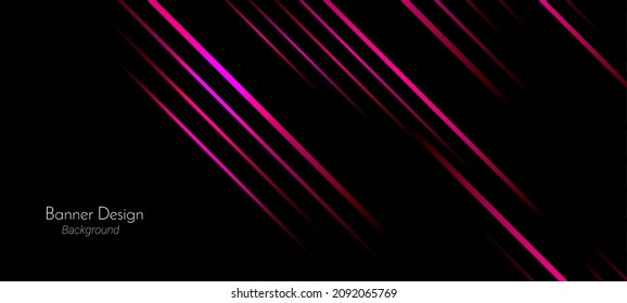 Resumen de las líneas geométricas de movimiento rosa color de fondo del patrón de ilustración dinámica