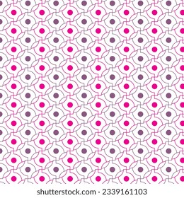 abstract geometric pink purple creative repeat pattern