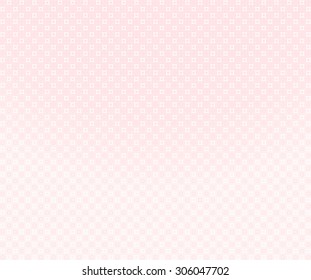 Abstract geometric pink and white background