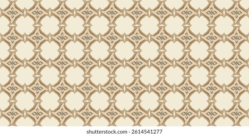 Abstract geometric plane composition in golden brown gradient as ornament and background design inspiration