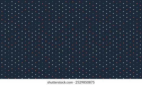 Abstract geometric polka dot pattern with repeating round spots. Great for textile prints, trendy wallpaper, and creative poster backgrounds.