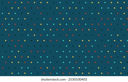 Abstract geometric polka dot pattern with repeating round spots. Great for textile prints, trendy wallpaper, and creative poster backgrounds.