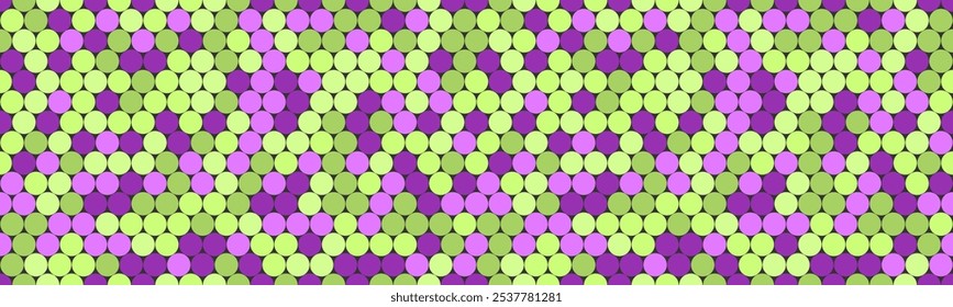 Padrão abstrato de bolinhas geométricas com pontos redondos repetidos. Ótimo para impressões têxteis, papel de parede da moda, e fundo de cartaz criativo.