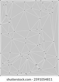 Abstract Geometric Polygon global Network technology background design