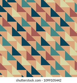 Abstract geometric polygonal background with colored triangles. Can be used as poster, banner, border, background, Wallpaper, card, print and etc. Eps10 vector.