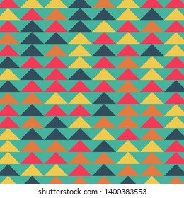 Abstract geometric polygonal background with colored triangles. Can be used as poster, banner, border, background, Wallpaper, card, print and etc. Eps10 vector.