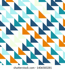 Abstract geometric polygonal background with colored triangles. Can be used as poster, banner, border, background, Wallpaper, card, print and etc. Eps10 vector.