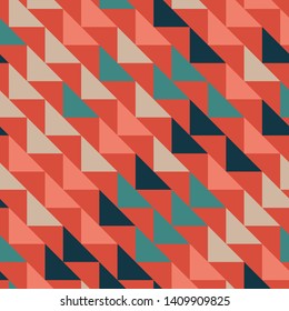 Abstract geometric polygonal background with colored triangles. Can be used as poster, banner, border, background, Wallpaper, card, print and etc. Eps10 vector.