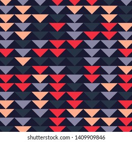 Abstract geometric polygonal background with colored triangles. Can be used as poster, banner, border, background, Wallpaper, card, print and etc. Eps10 vector.