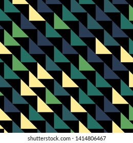 Abstract geometric polygonal background with colored triangles. Can be used as poster, banner, border, background, Wallpaper, card, print and etc. Eps10 vector.
