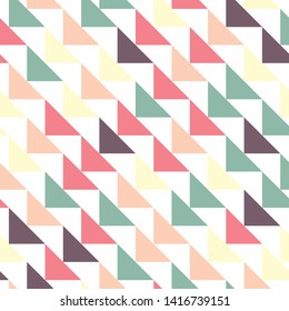 Abstract geometric polygonal background with colored triangles. Can be used as poster, banner, border, background, Wallpaper, card, print and etc. Eps10 vector.