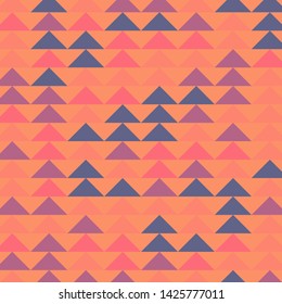 Abstract geometric polygonal background with colored triangles. Can be used as poster, banner, border, background, Wallpaper, card, print and etc. Eps10 vector.