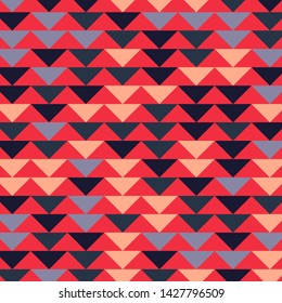 Abstract geometric polygonal background with colored triangles. Can be used as poster, banner, border, background, Wallpaper, card, print and etc. Eps10 vector.
