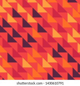 Abstract geometric polygonal background with colored triangles. Can be used as poster, banner, border, background, Wallpaper, card, print and etc. Eps10 vector.