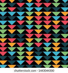 Abstract geometric polygonal background with colored triangles. Can be used as poster, banner, border, background, Wallpaper, card, print and etc. Eps10 vector.