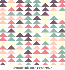 Abstract geometric polygonal background with colored triangles. Can be used as poster, banner, border, background, Wallpaper, card, print and etc. Eps10 vector.