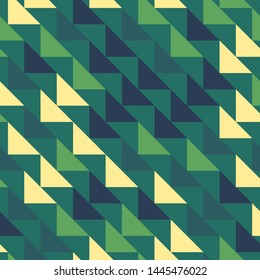 Abstract geometric polygonal background with colored triangles. Can be used as poster, banner, border, background, Wallpaper, card, print and etc. Eps10 vector.